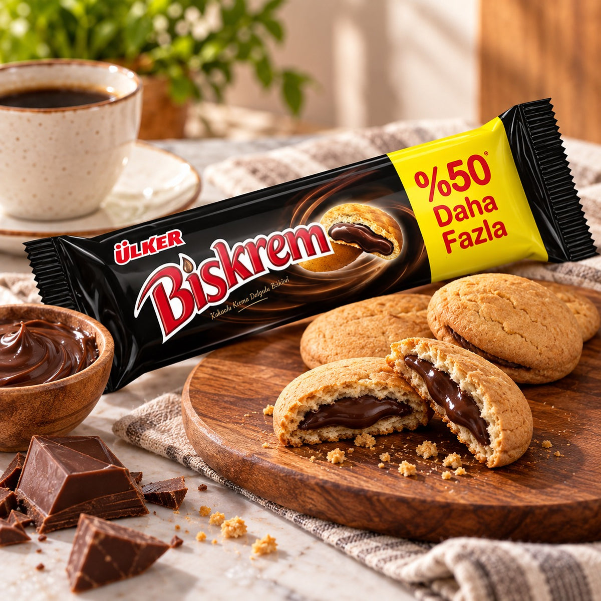Ülker Biskrem +%50 150 g
