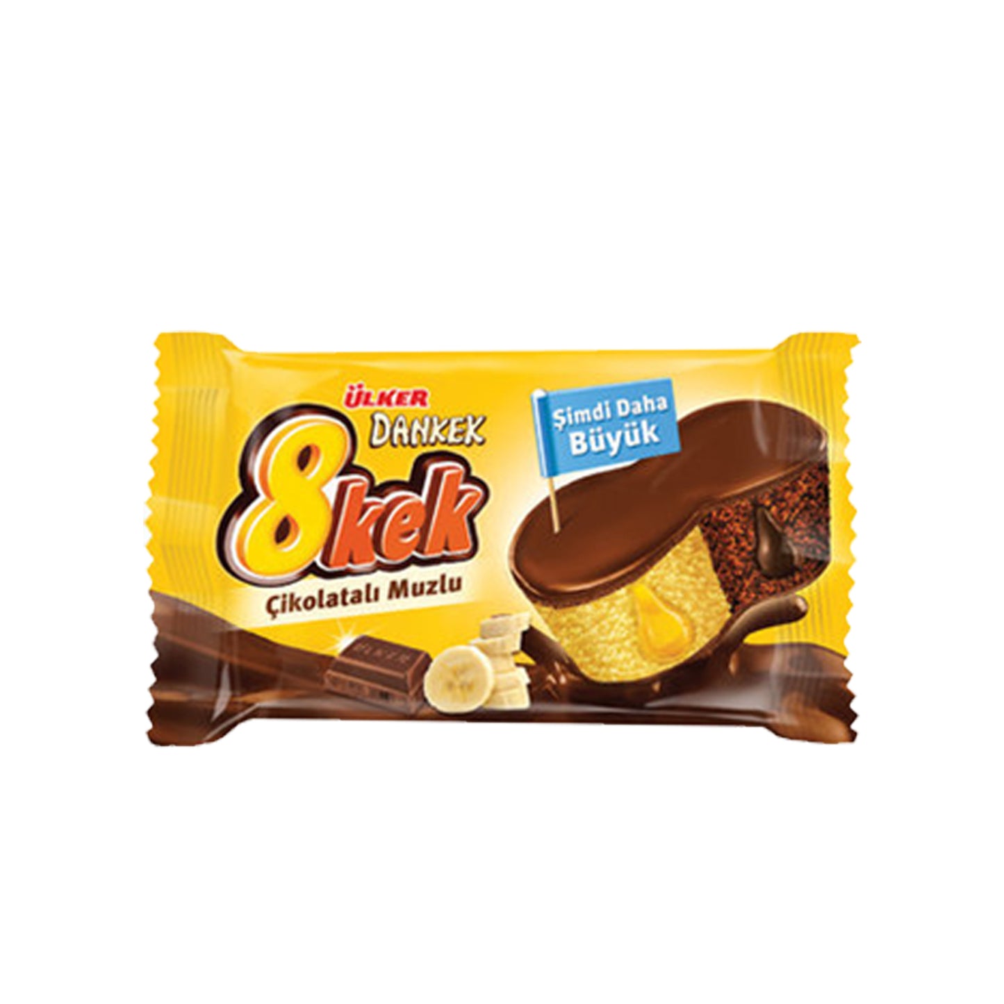 Tortine Dankek 8Kek al cioccolato e banana