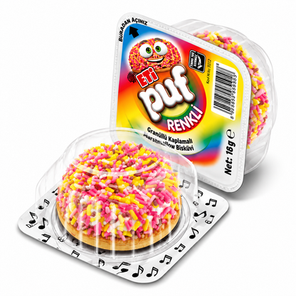 Eti Puf con Zuccherini Colorati 192 g