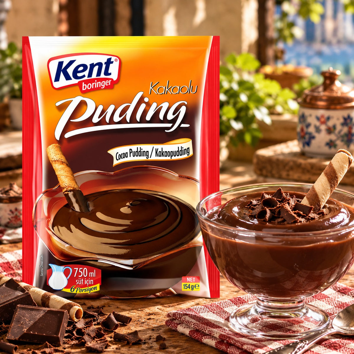 Kent Kakaolu puding karışımı 125 g