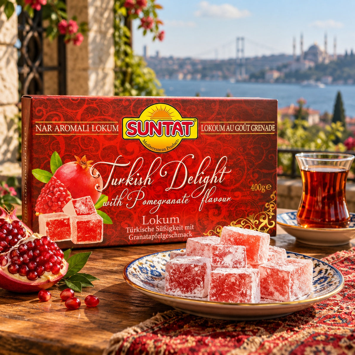 Suntat Narlı Lokum 400 g