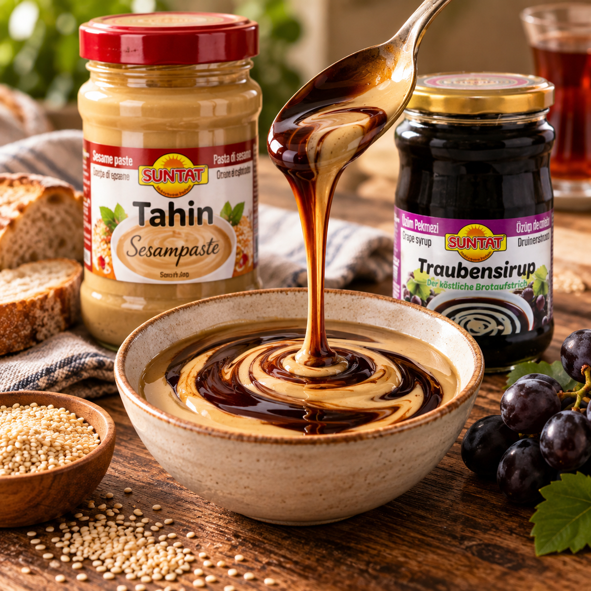 Suntat Tahina (Crema di sesamo)