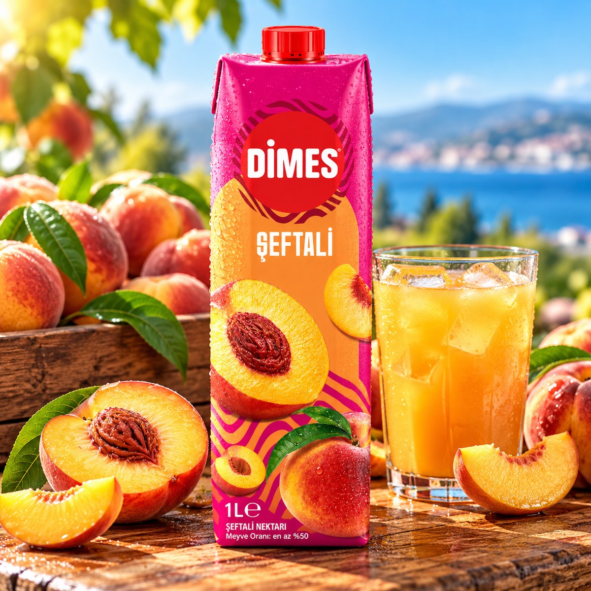 Dimes Succo di Pesca 1000 ml