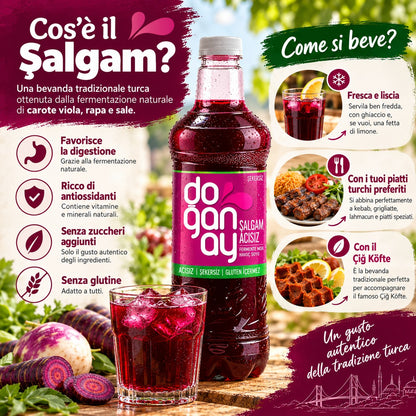Doğanay Şalgam non piccante 1000 ml