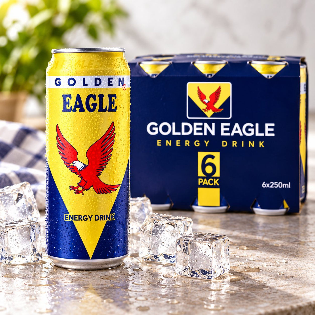 Golden Eagle Energy Drink 6 × 250 ml (1500 ml)