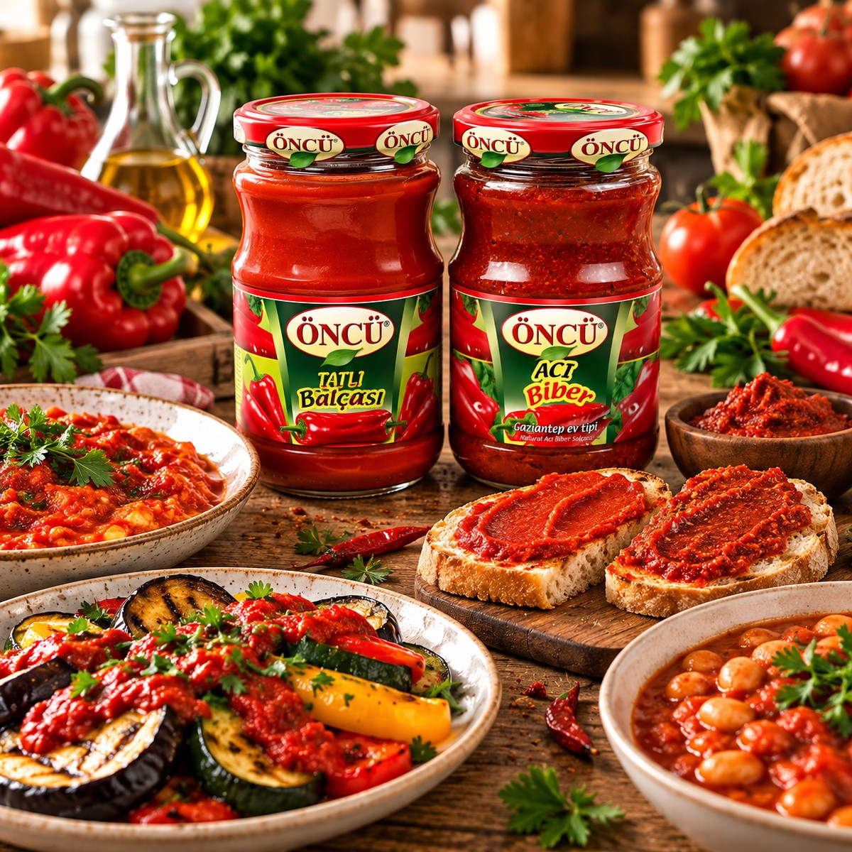Öncü Concentrato di peperone dolce 720 g
