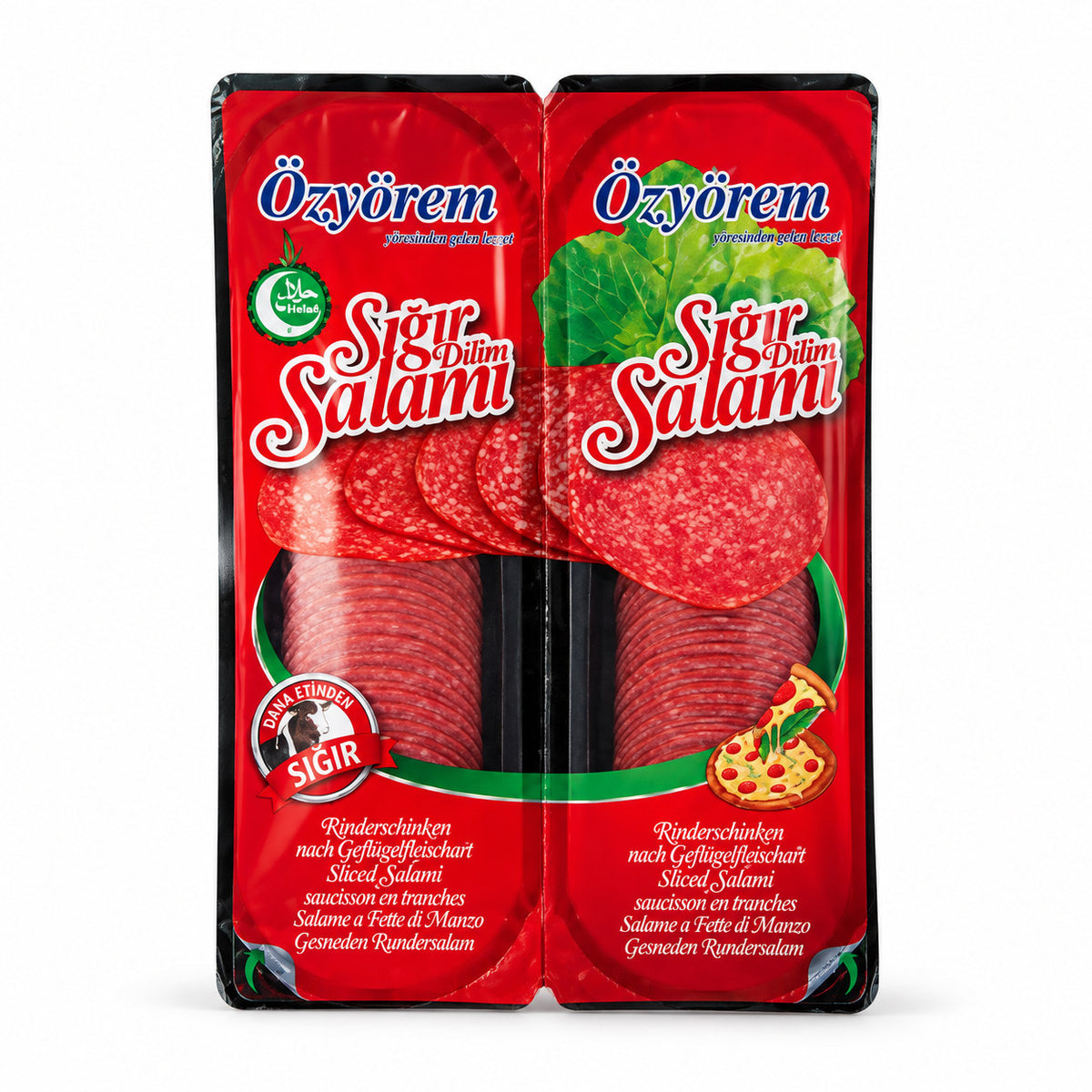 Özyörem Salame di Manzo per Pizza 400 g