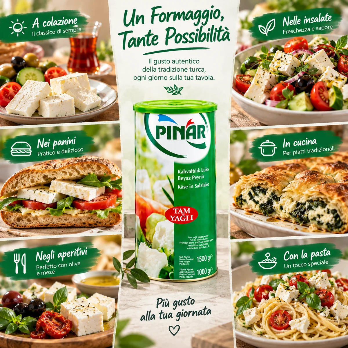 Pınar Tam Yağlı Beyaz Peynir 1 kg