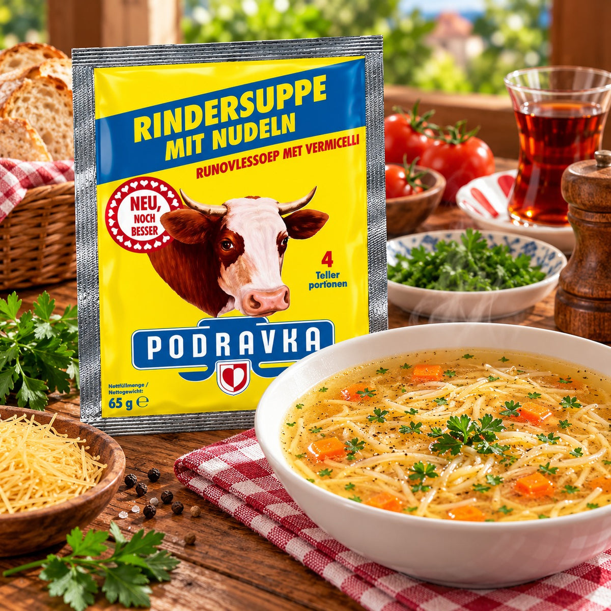 Podravka Zuppa di Manzo con Vermicelli 65 g