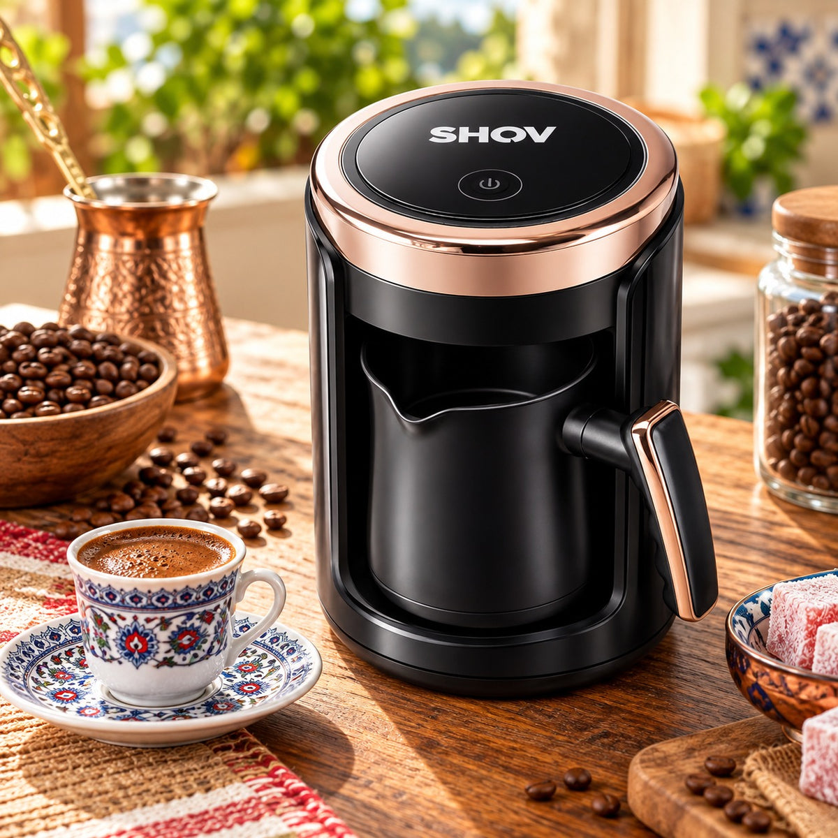 Shov Caffettiera Elettrica per Caffè Turco 500 g