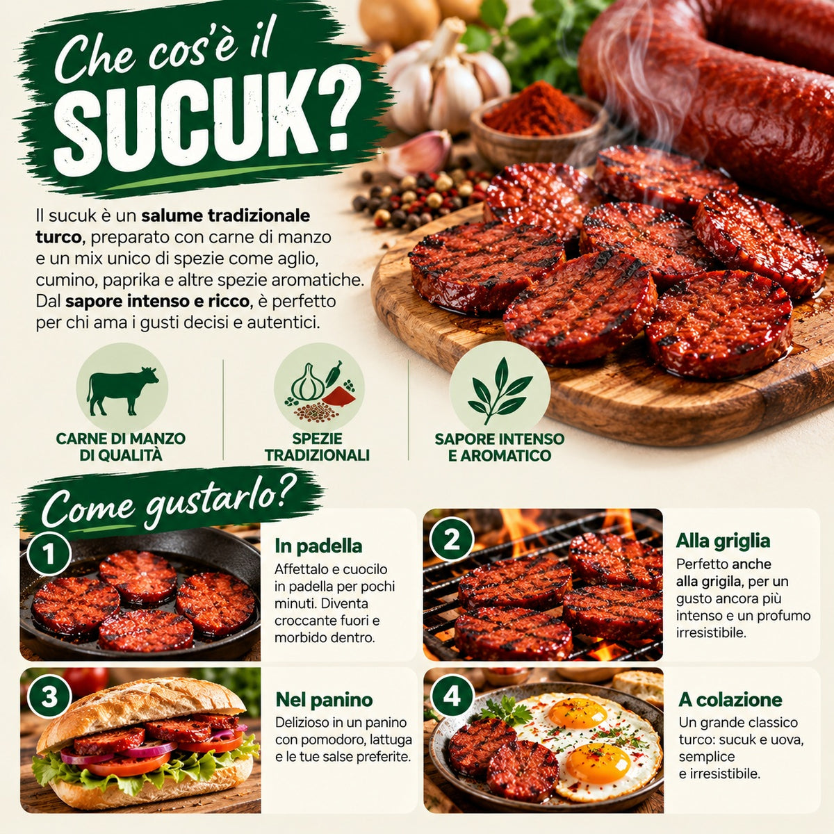 Özyörem Sucuk Kangal 1 kg