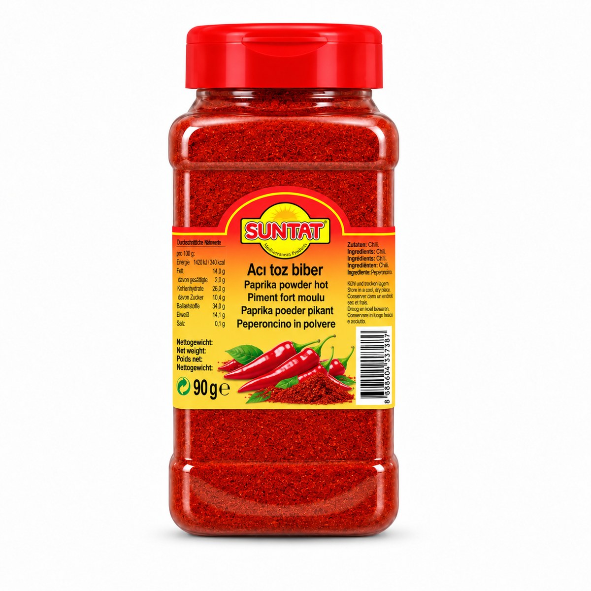Suntat Acı toz biber 90 g
