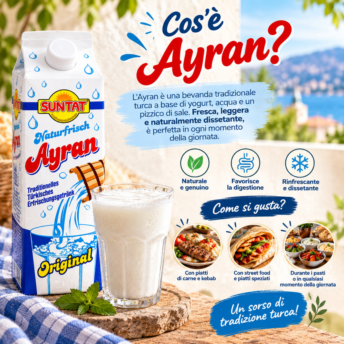 Suntat Ayran 1000 ml