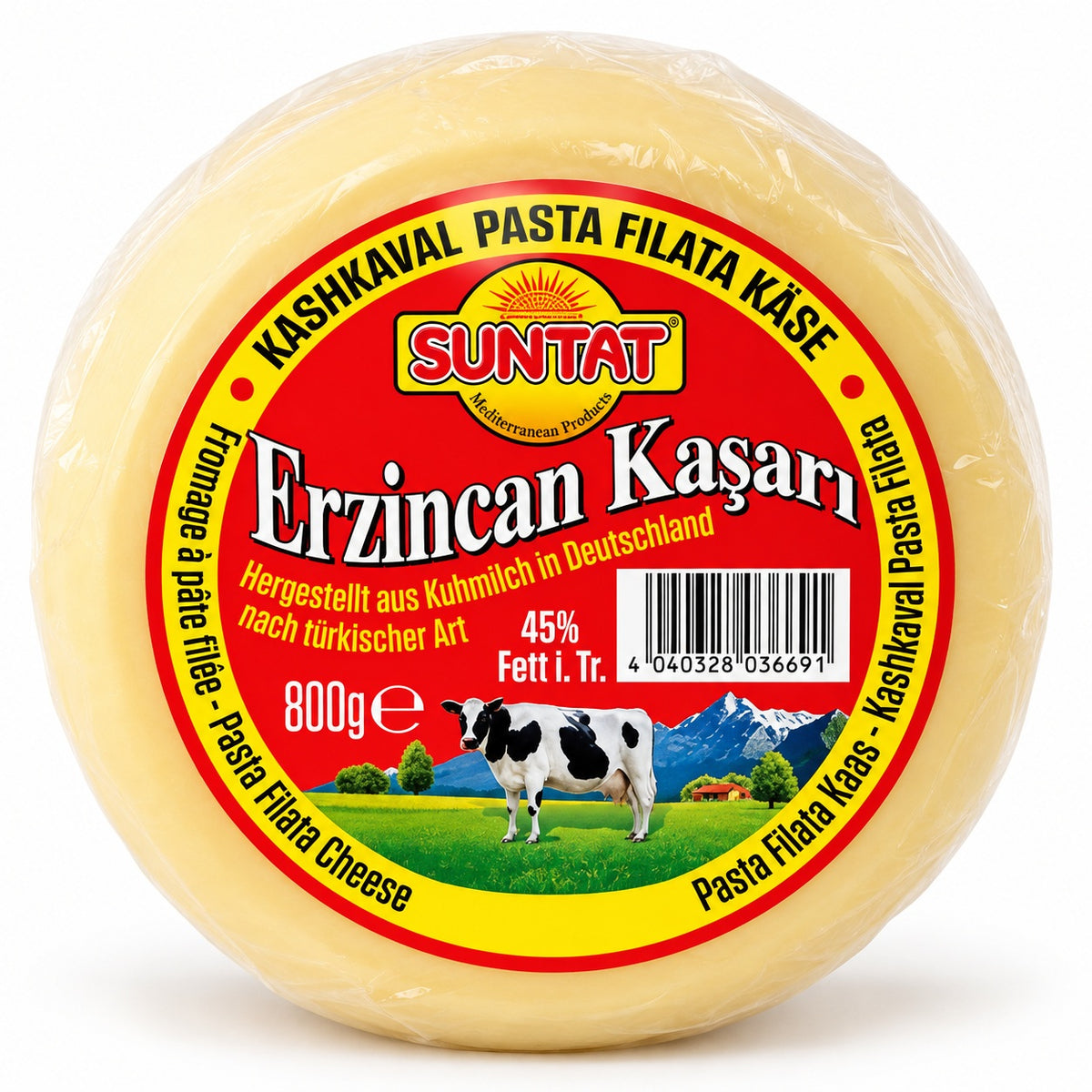 Suntat Formaggio Kaşar di Erzincan 800 g