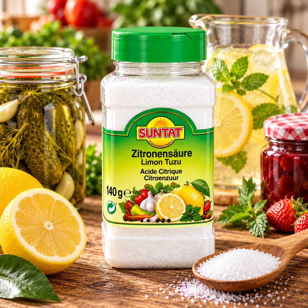 Suntat Acido Citrico Alimentare (Limon Tuzu) 140 g