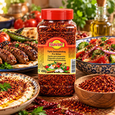 Suntat Peperoncino Dolce in Fiocchi (Pul Biber) 450 g