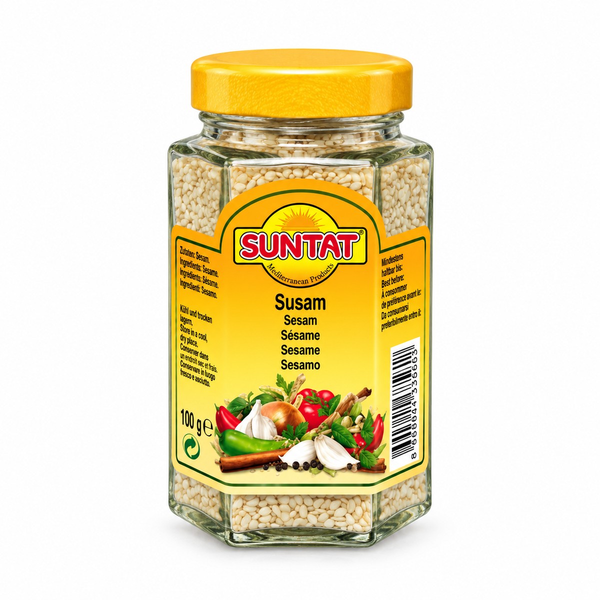 Suntat Semi di Sesamo Bianco (Susam) 100 g