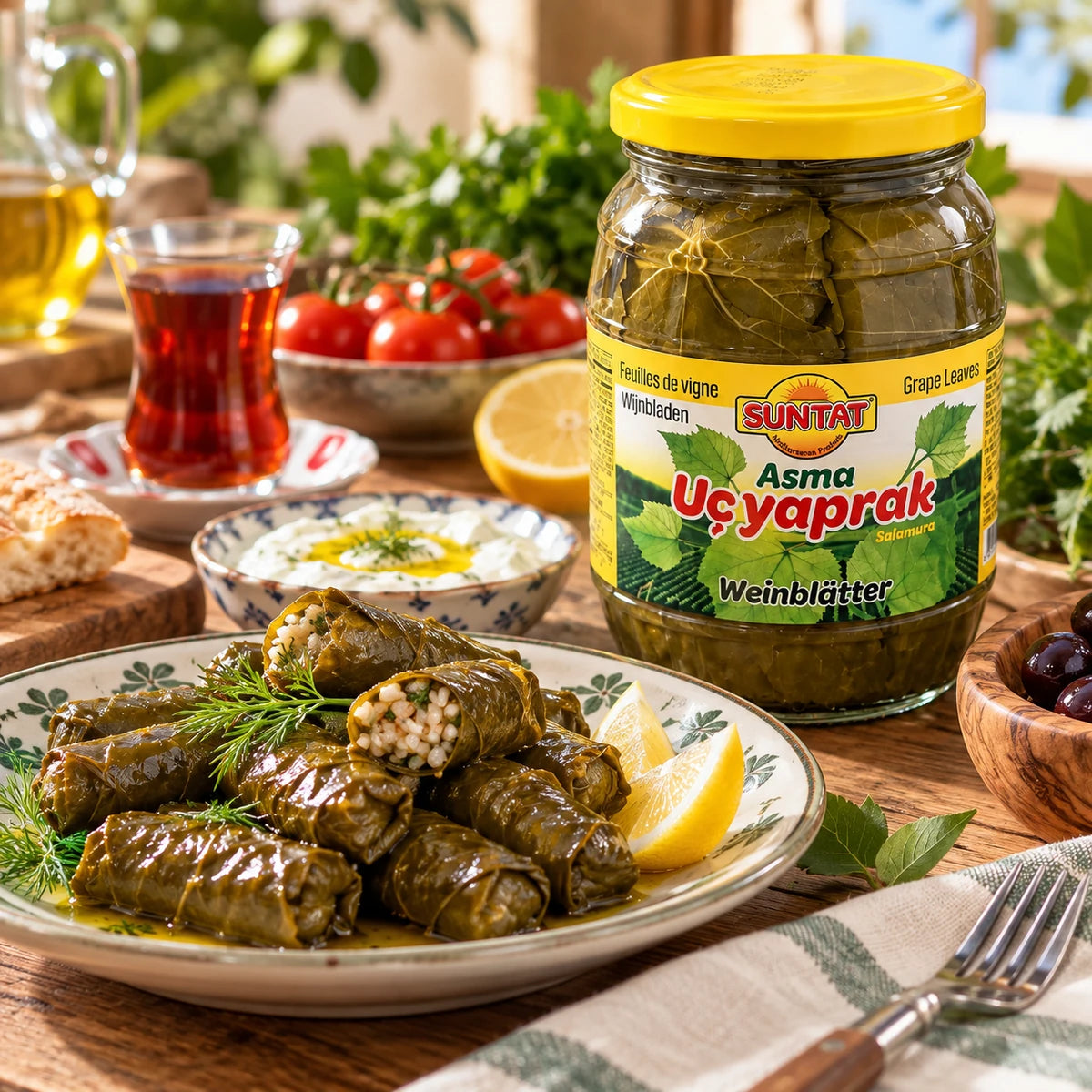 Suntat Salamura Asma Yaprağı 450 g