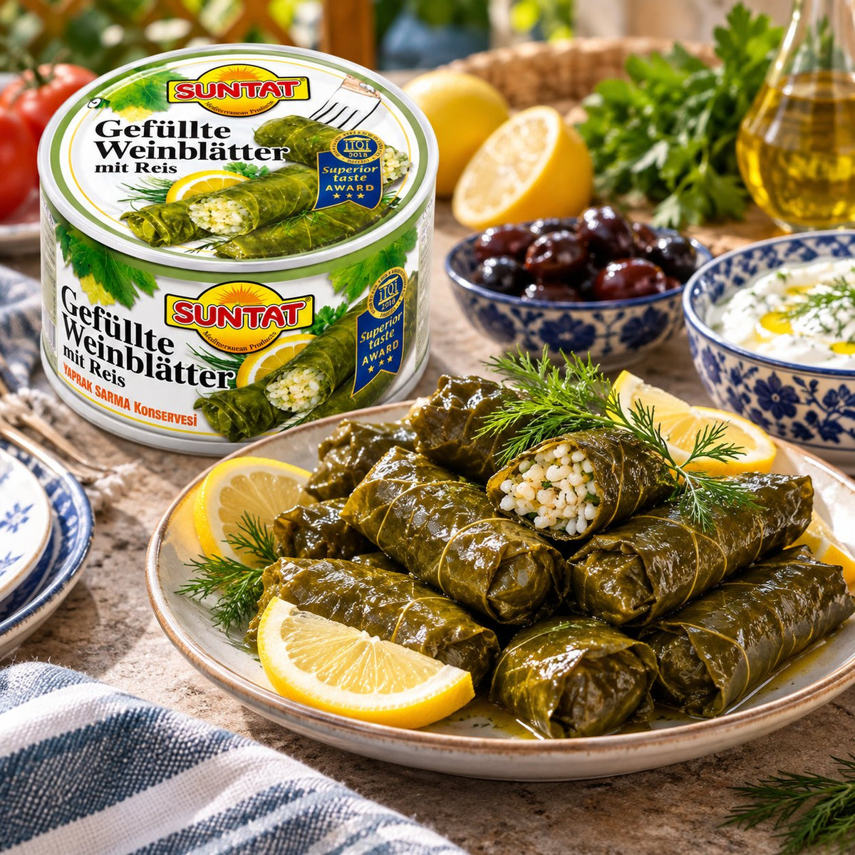 Suntat Asma yaprağı sarması 400 g