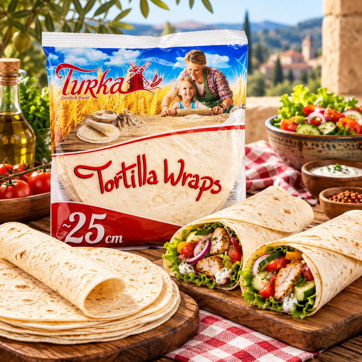 Turka Tortilla 25 cm 1080 g