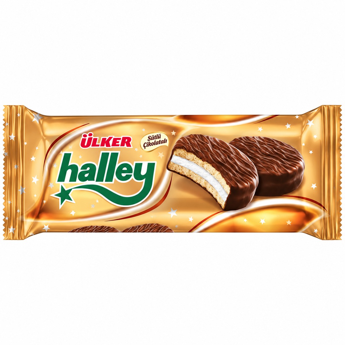 Ülker Halley Classico – Biscotti Ricoperti di Cioccolato 8 Pezzi 240 g