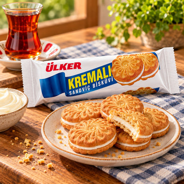 Ülker Kremalı – Biscotti Sandwich con Crema 76 g